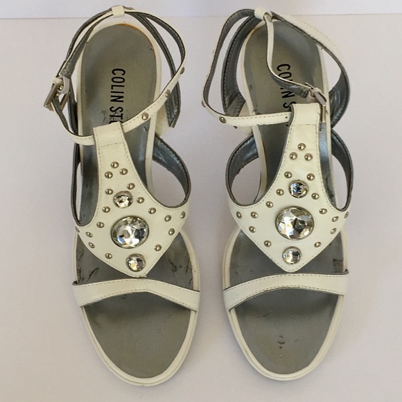 COLIN STUART - sandal heels - with Jewels - Picture 7 of 7